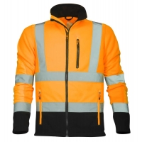 Hi-vis fleece sweatshirt ARDON®SIGNA orange Orange