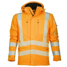 Orange hi-vis softshell jacket ARDON®SIGNAL Orange