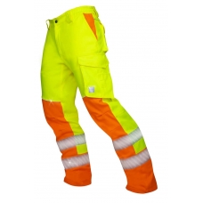 Nohavice do pása ARDON®SIGNAL predĺžené žlté