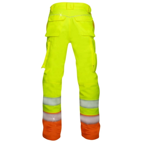 Waist pants ARDON®SIGNAL extended yellow Yellow-orange