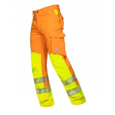 Waist pants ARDON®SIGNAL shortened orange Orange-yellow