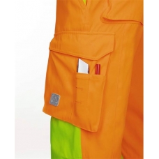 Waist pants ARDON®SIGNAL shortened orange Orange-yellow
