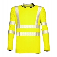 Tričko s dlhým rukávom ARDON®SIGNAL hi-viz žlté