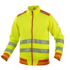 Warning sweatshirt ARDON®SIGNAL yellow Yellow-orange