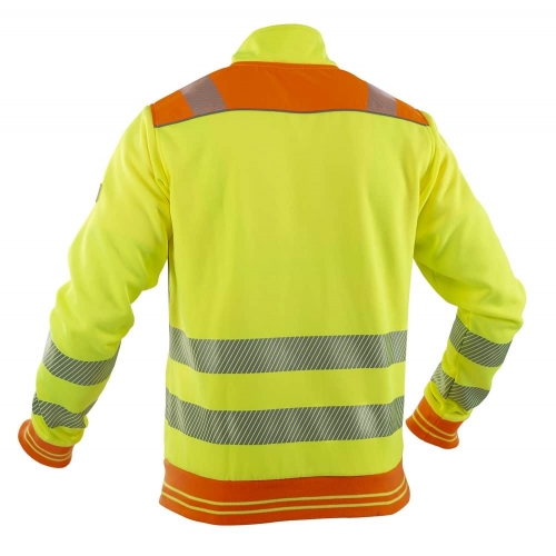 Warning sweatshirt ARDON®SIGNAL yellow Yellow-orange