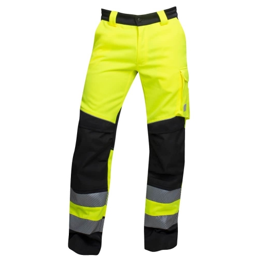 Waist pants ARDON®SIGNAL+ yellow-black 44 Yellow-black