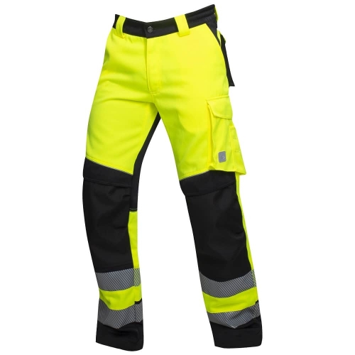 Waist pants ARDON®SIGNAL+ yellow-black 44 Yellow-black