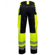 Nohavice do pása ARDON®SIGNAL+ žlto-čierne skrátené S