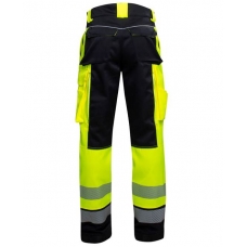 Nohavice do pása ARDON®SIGNAL+ žlto-čierne predĺžené S
