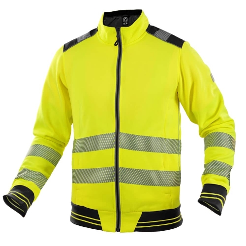 Warning sweatshirt ARDON®SIGNAL yellow-black Yellow-black
