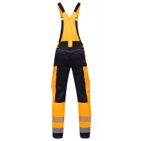 Pants with bib ARDON®SIGNAL+ orange-black orange-black