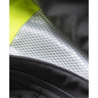 Winter softshell vest ARDON®VISION, black-yellow S Black-yellow