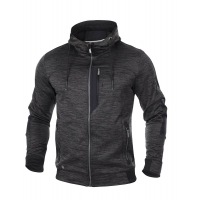 Sweatshirt ARDON®3DBreathe grey-black melange XS Gray