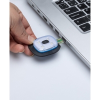 Zimná čiapka s LED svietlom ARDON®BOAST, Camo čierna