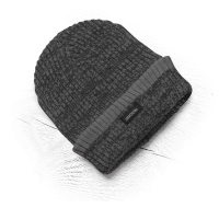 Knitted winter hat + fleece lining ARDON®VISION Neo black/grey Black