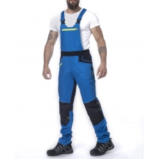 Pants with bib ARDON®4Xstretch® blue 46 Blue