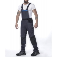 Pants with bib ARDON®4Xstretch® dark gray 46 Dark gray