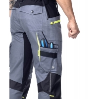 Nohavice do pása ARDON®4Xstretch® sivé 46