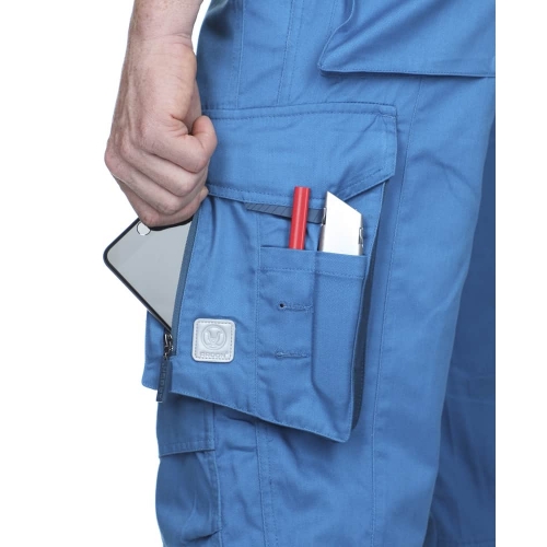Nohavice s náprsenkou ARDON®SUMMER short modré