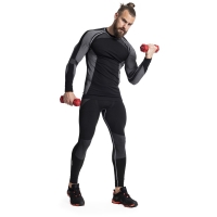 Funkčné tričko ARDON®AKREC dl.rukáv čierno-sivá 2XL 