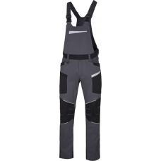 Nohavice s náprsenkou ARDON®REFIWAN® tmavo sivé 66 