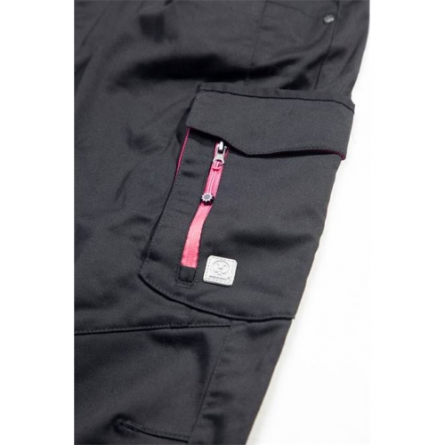 Waist pants ARDON®FLORET black-pink Black-pink