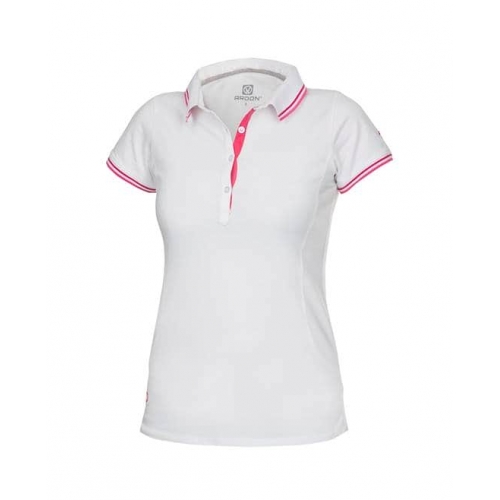 Women's polo shirt ARDON®FLORET white White