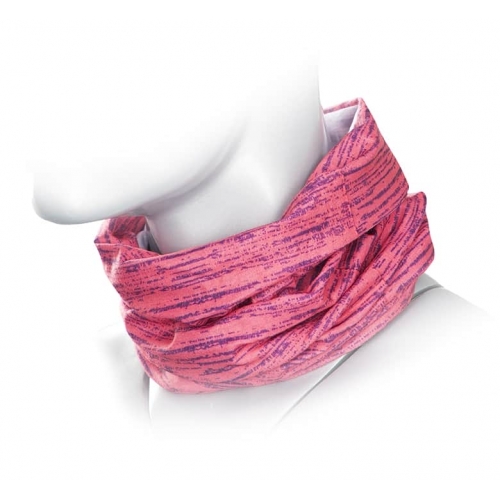 Multifunctional scarf ARDON®FLORET pink Pink