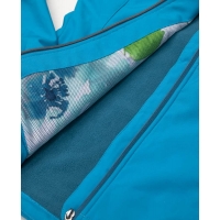 Softshell jacket. ARDON®FLORET women's, turquoise Light blue