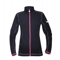 Women's fleece sweatshirt ARDON®FLORET black Black
