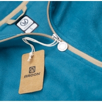 Dámska flísová mikina ARDON®FLORET petrolejovovo modrá 3XL 