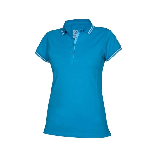 Women's polo shirt ARDON®FLORET blue Blue