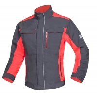 Blouse ARDON®NEON gray-red Red