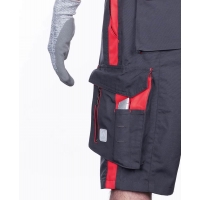 Shorts ARDON®NEON grey-red Red