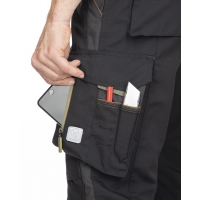 Nohavice do pása ARDON®URBAN čierno-sivé 46 