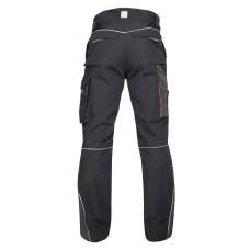 Waist pants ARDON®URBAN black-gray extended - SALE Black