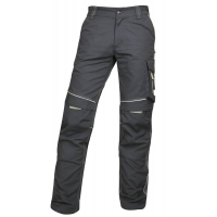 Waist trousers ARDON®URBAN black-gray shortened Black