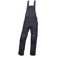 Pants with bib ARDON®URBAN black-gray shortened Black