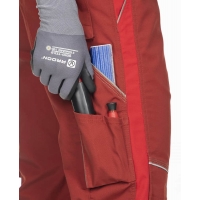 Waist pants ARDON®URBAN red extended - STOCK Red