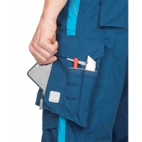 Nohavice do pása ARDON®URBAN modré predĺžené 