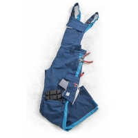 Pants with bib ARDON®URBAN blue extended - STOCK Blue