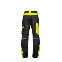 Waist pants ARDON®NEON black-yellow, extended Yellow
