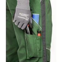 Nohavice do pása ARDON®URBAN+ zelené predĺžené S 