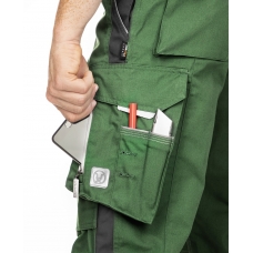 Nohavice do pása ARDON®URBAN+ zelené predĺžené S 