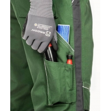 Pants with bib ARDON®URBAN+ green Green