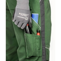 Pants with bib ARDON®URBAN+ green extended Green