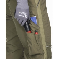 Nohavice do pása ARDON®URBAN+ khaki skrátené