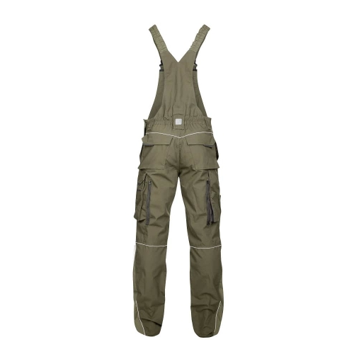 Pants with bib ARDON®URBAN+ khaki shortened Khaki