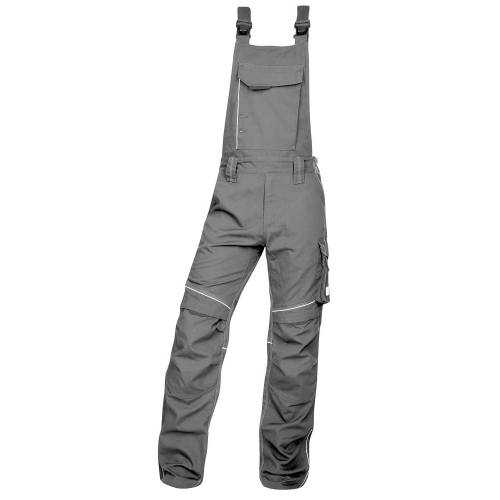 Pants with bib ARDON®URBAN+ gray extended Gray