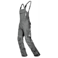 Pants with bib ARDON®URBAN+ gray extended Gray